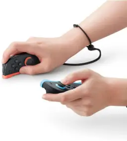 Nintendo, Controle Joy-Con 2, Nintendo Switch 2, Azul Claro e Vermelho Claro — imagem 7