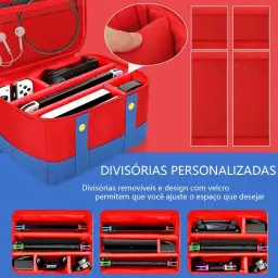 Case para Nintendo Switch Oled, Bolsa para Armazenamento de Console de Jogos — imagem 5