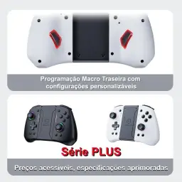 Controle sem Fio para Nintendo Switch/OLED Hall Effect Joystick 6-eixos — imagem 4