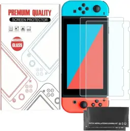 Protetores de Tela de Vidro Compatíveis com Nintendo Switch - Pacote com 2 — imagem 2