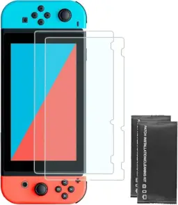 Protetores de Tela de Vidro Compatíveis com Nintendo Switch - Pacote com 2 — imagem 1