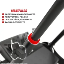 Extreme Simracing Suporte Para Volante Cockpit Simulador SGT Preto — imagem 8