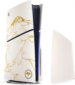 Pack do console PlayStation®5 – Edição Limitada Ouro - Ghost of Yōtei — imagem 2