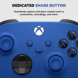 Controle Sem Fio Xbox - Shock Blue — imagem 5