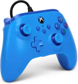 Controle com fio - Power A - para XBOX Série X | S - Azul — imagem 4