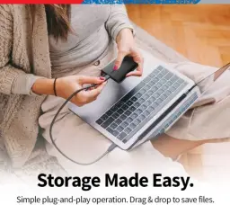 HD Externo Toshiba 4TB Canvio Basics Preto HDTB540XK3CA — imagem 3