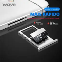 Cartão de Memória 128GB Original com Adaptador Micro Full HD - Velocidade — imagem 6