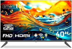 Smart TV HQ 40" Full HD tela sem bordas Android 12 design Slim HQS40NKHM — imagem 1