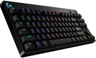 Teclado Mecânico Gamer Logitech G PRO com Layout US, RGB LIGHTSYNC, Design TKL — imagem 3