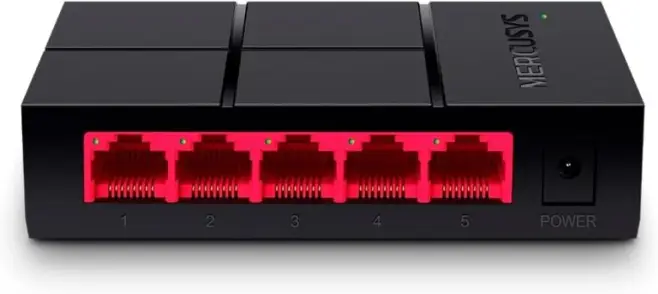 MERCUSYS MS105G - Switch Gigabit RJ45 de 5 portas