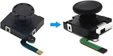 Capa substituição botão Analógico Joy Con Reparo Joy-con Nintendo Switch ou Lite — imagem 4