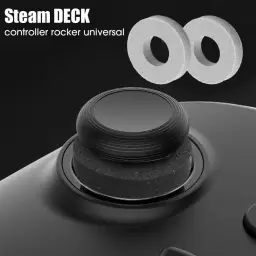 2pcs Invisible Elastic Game Joystick Anti-Wear Silicone Protective Guard for — imagem 2