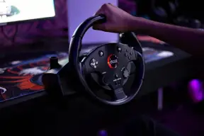 Volante & Pedal Force Driving PS4/PS3/PC/XBOXONE/XBOX360 Preto Dazz — imagem 10