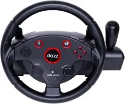 Volante & Pedal Force Driving PS4/PS3/PC/XBOXONE/XBOX360 Preto Dazz — imagem 2