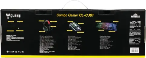 Combo GAMER 4 em 1 MTS, Nightmare - Mouse 4D 3600 Dpi - Teclado RGB LED Rainbow — imagem 9