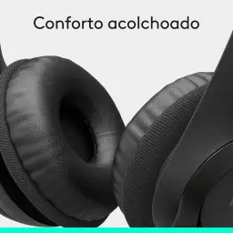 Headset com fio USB Logitech H390 com Almofadas Confortáveis — imagem 9