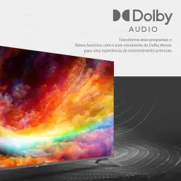 Smart TV 55" Philco 4K UHD LED Roku TV Dolby Audio P55CRA — imagem 8