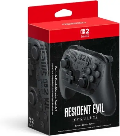 Nintendo Switch 2 Pro Controller Resident Evil Requiem Edition