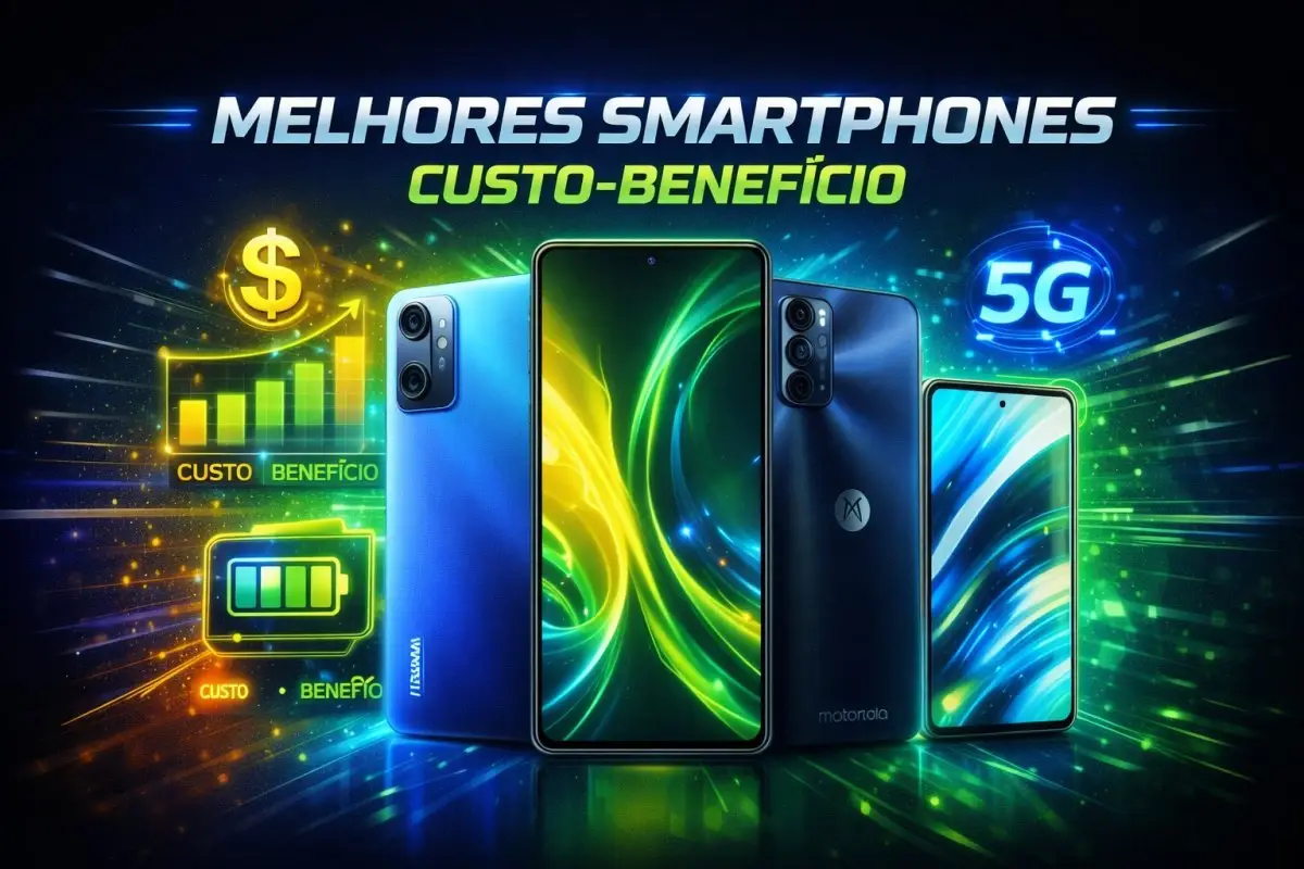 Top 3 Smartphones Custo-Benefício para Maio de 2026: Guia Completo