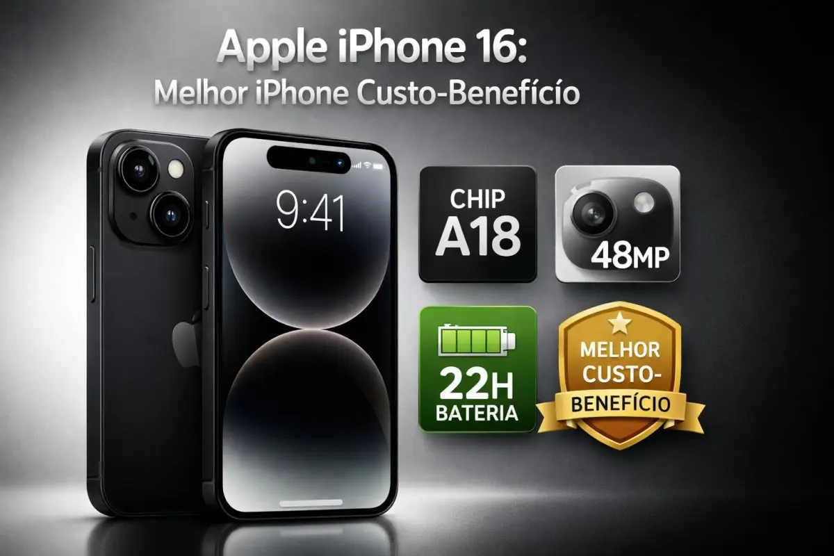 Apple iPhone 16: o presente perfeito para o Dia das Mães 2026?