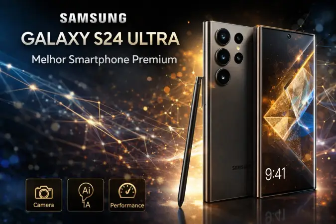 Samsung Galaxy S24 Ultra: O Flagship Imbatível em Julho 2026
