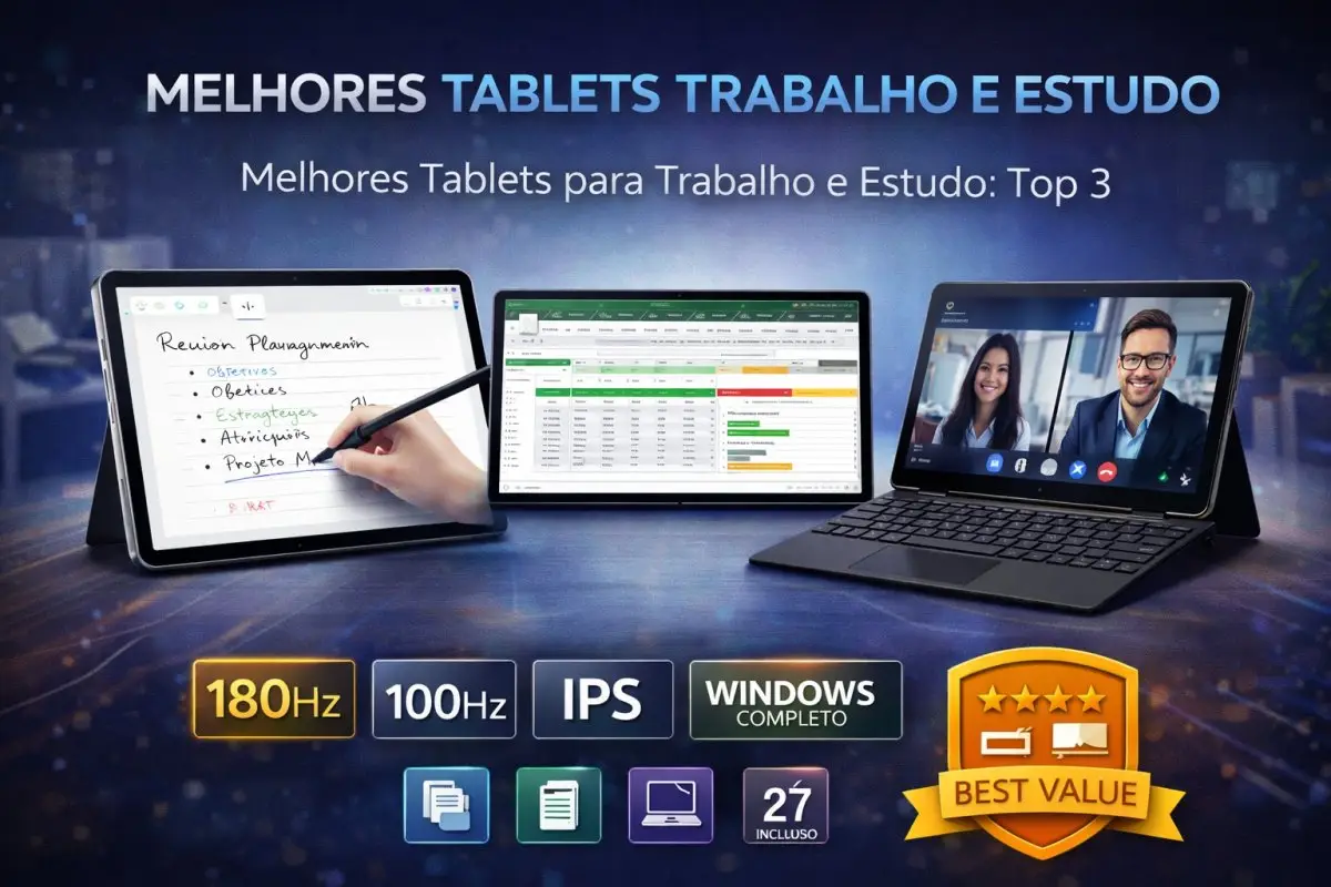 Qual o melhor tablet? Galaxy Tab S10 FE, Lite ou VAIO TL10?