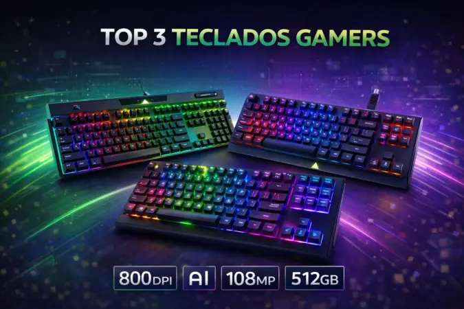 Redragon Mitra, HyperX Alloy Core ou Logitech G213: qual o melhor teclado gamer?
