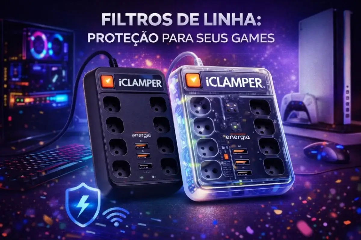 iCLAMPER Energia 5: proteção contra surtos elétricos