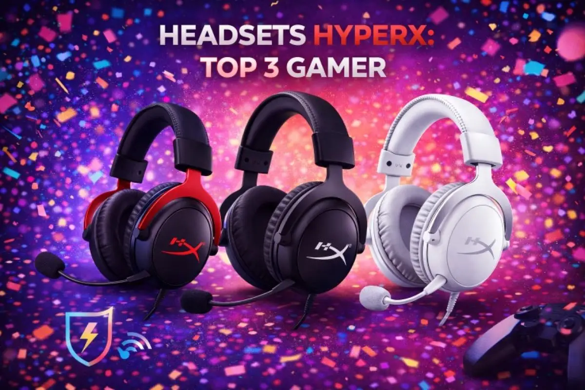 HyperX Cloud Stinger: Qual o melhor headset gamer para o Dia das Mães 2026?