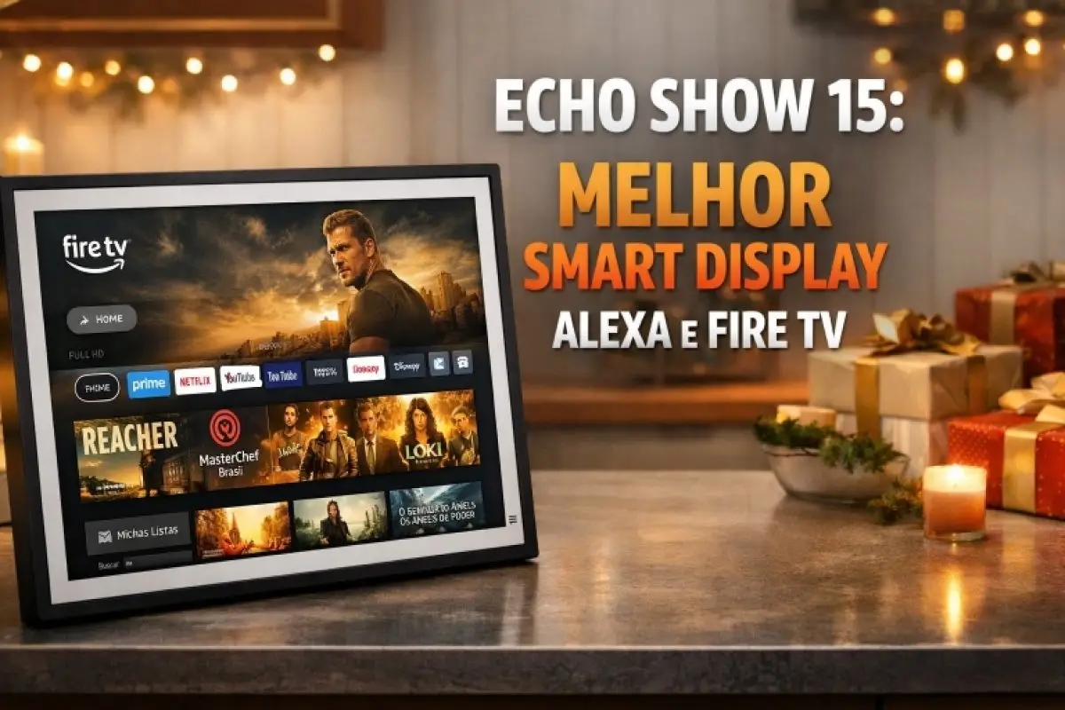 Echo Show 15: o presente ideal para o Dia das Mães 2026?