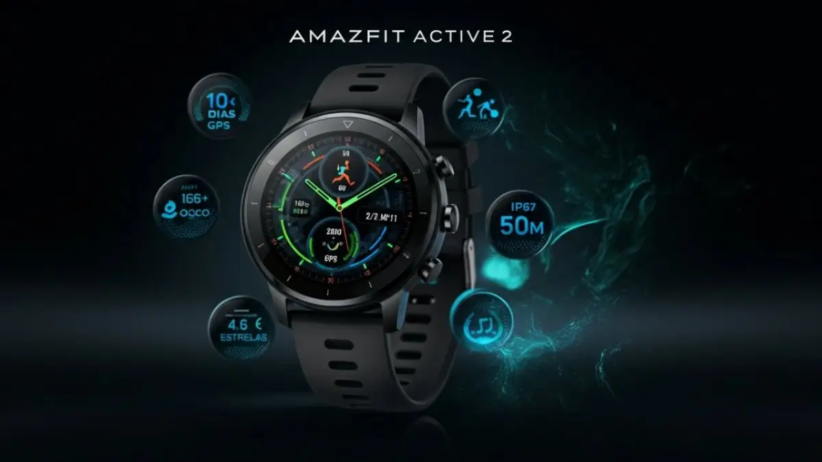 Amazfit Active 2: Review completo do smartwatch com GPS