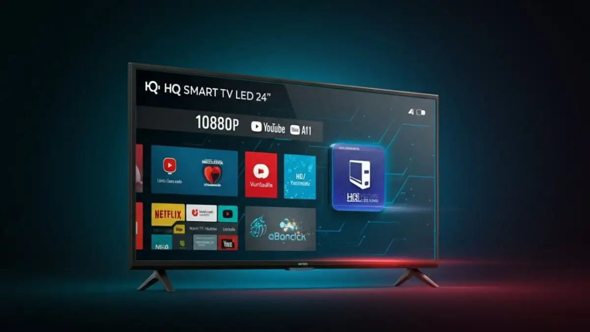 HQ Smart TV LED 24 no Dia das Mães 2026: presente ideal?