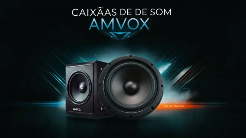 Amvox ACA 1000 vs ACA 221: qual a melhor caixa de som?