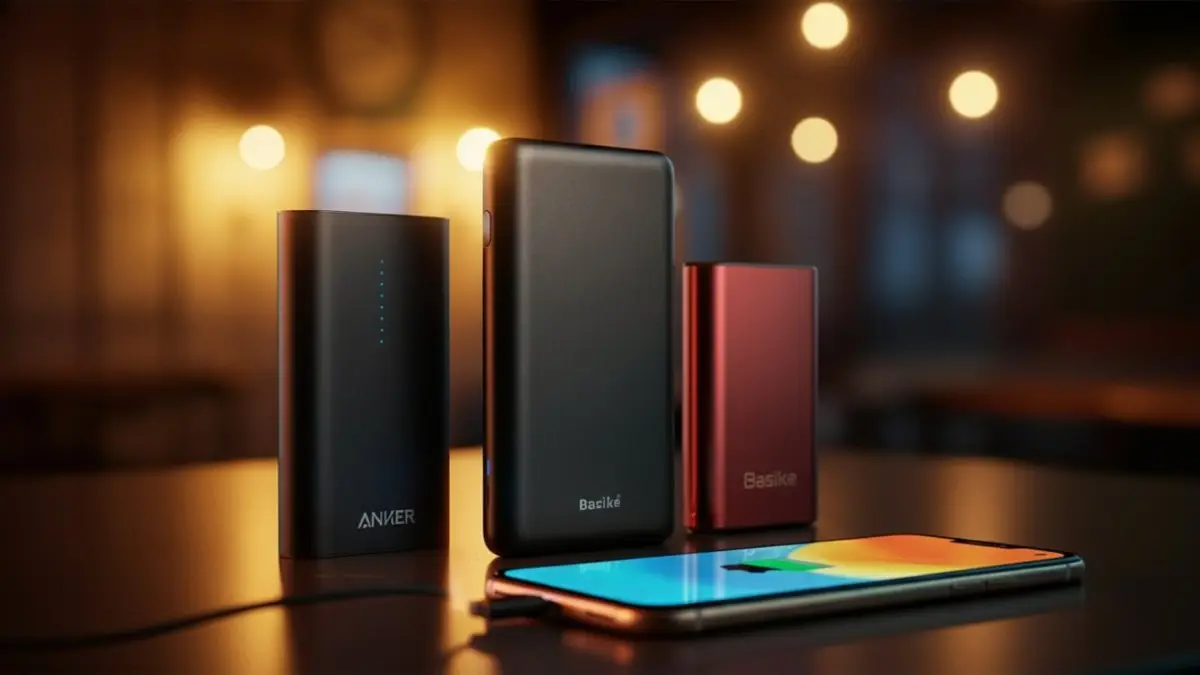 Dia dos Namorados 2026: qual power bank (Anker, Samsung ou Basike) escolher?