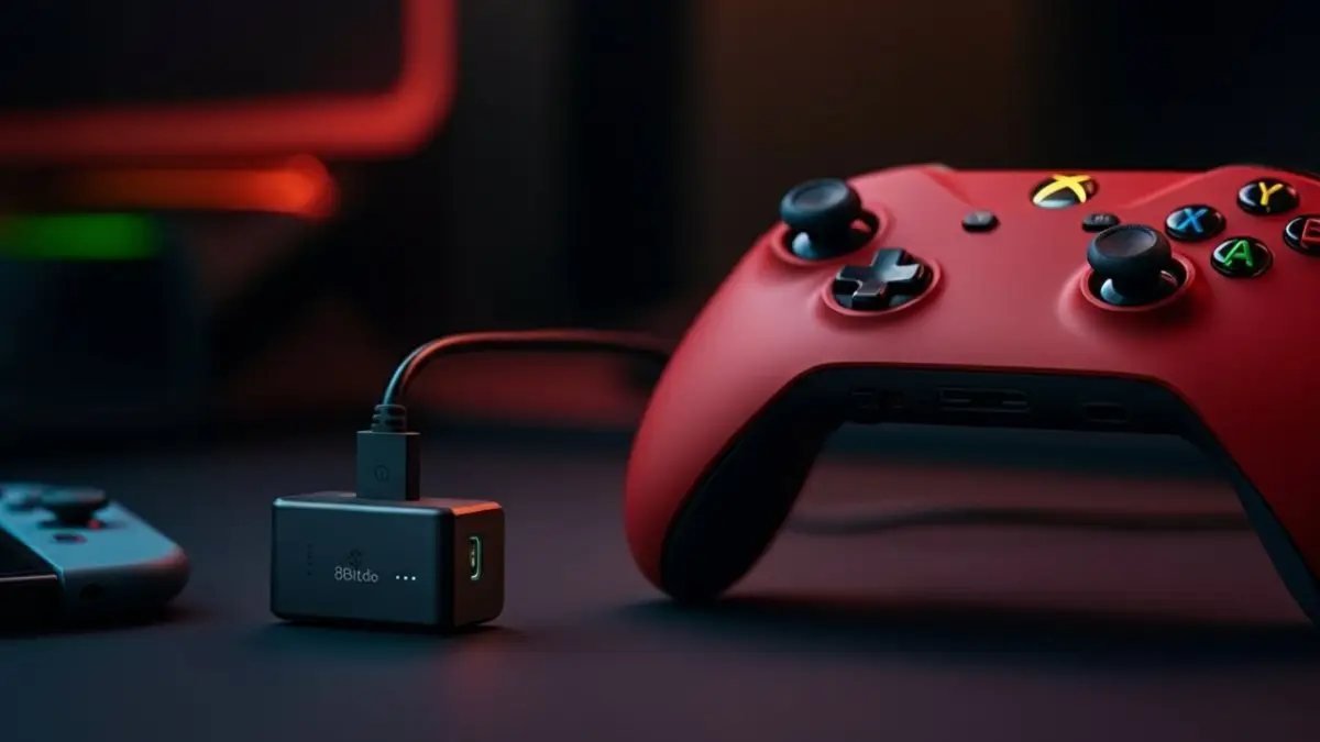 8BitDo Adaptador USB sem fio 2: presente gamer ideal para o Dia das Mães 2026?