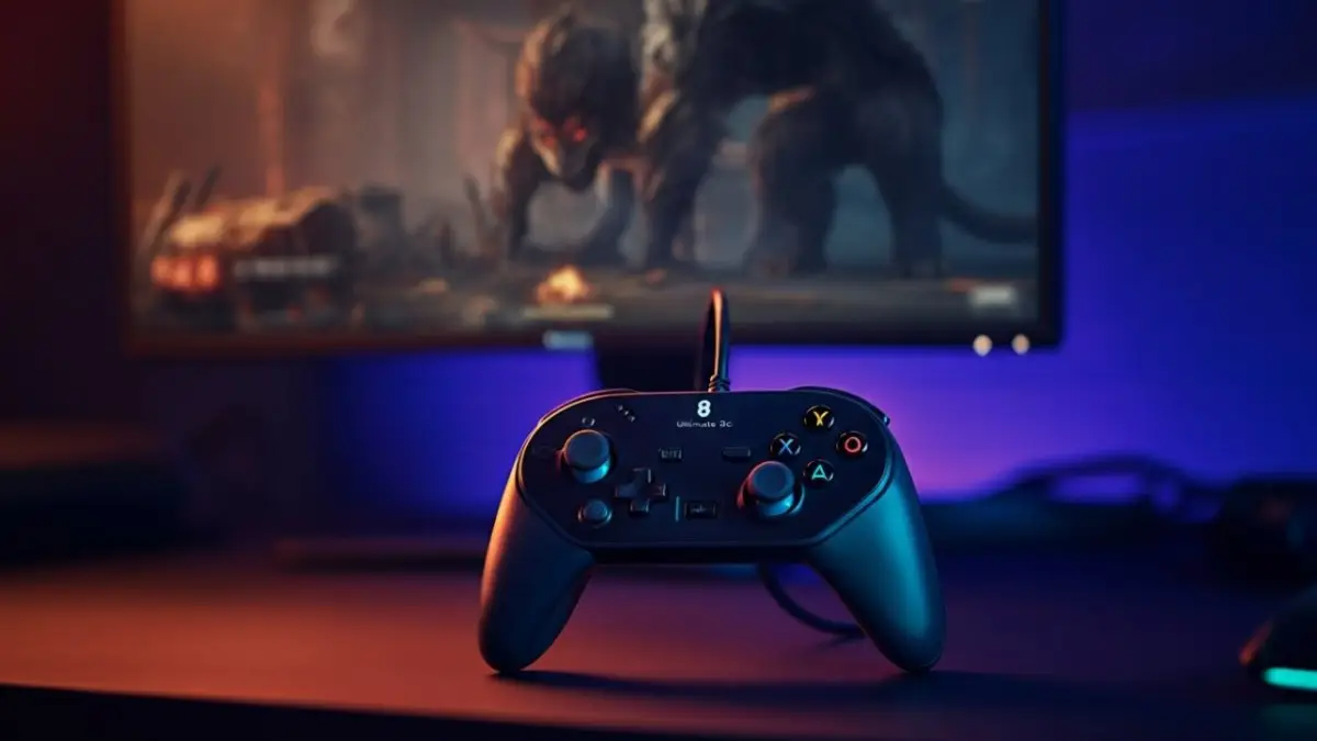 8Bitdo Ultimate Wired Controller: o presente gamer ideal para o Dia das Mães 2026?