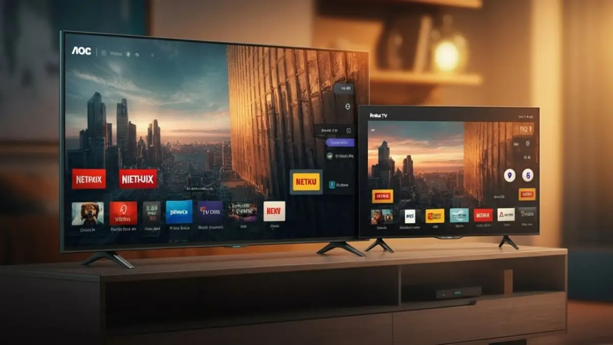 Dia dos Namorados 2026: AOC Roku TV vs Philco Roku TV — Qual Smart TV?