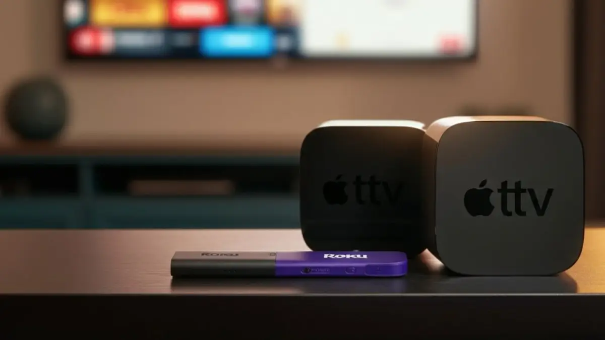 Dia dos Namorados 2026: Apple TV 4K vs Roku Streaming Stick Plus 4K