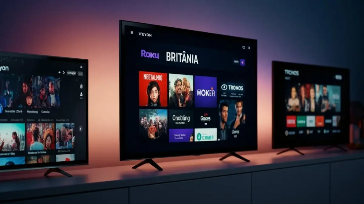 Dia dos Namorados 2026: Qual Smart TV 32" escolher (Weyon, Britânia ou Tronos)?