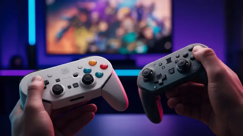 8Bitdo Ultimate vs Nintendo Switch Pro: Qual o melhor controle?