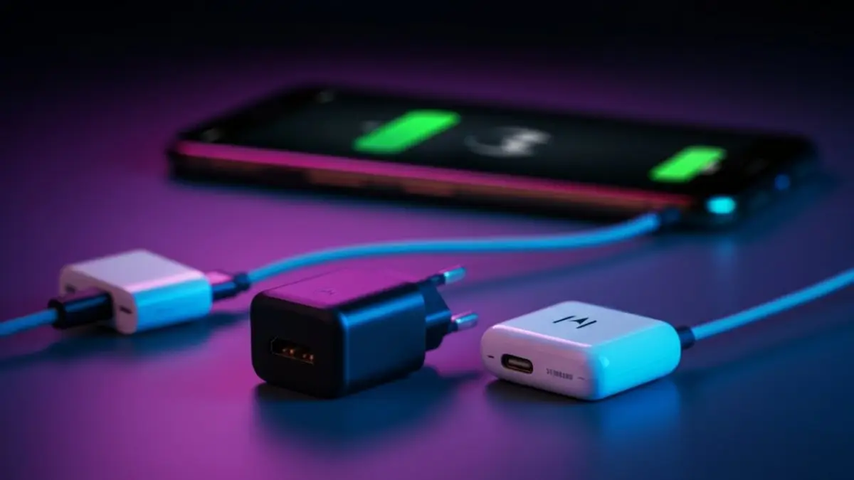 Dia dos Namorados 2026: Apple 20W vs Samsung Super Fast — Qual carregador turbo?