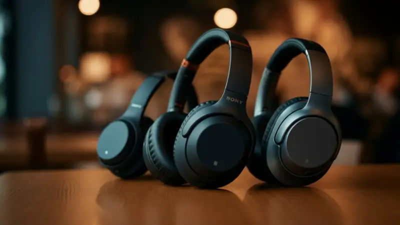 Qual fone ANC escolher? Sony XM5, QCY H3 Pro ou Soundcore Q30?