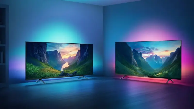 PHILIPS Ambilight 65" vs 75": Qual Smart TV 4K escolher?