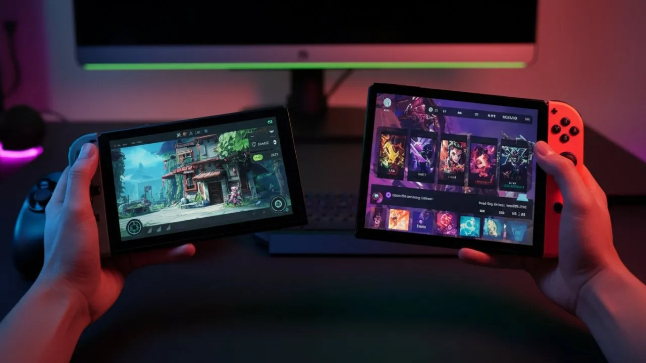 Nintendo Switch OLED vs Steam Deck: Qual Console Portátil Comprar?