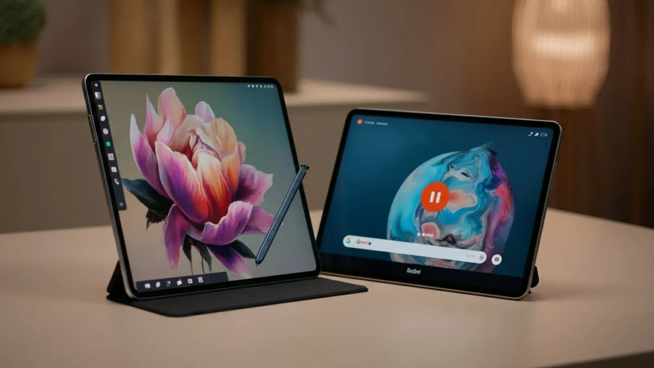 Dia dos Namorados 2026: Galaxy Tab S10 FE+ vs Redmi Pad 2, qual o melhor?
