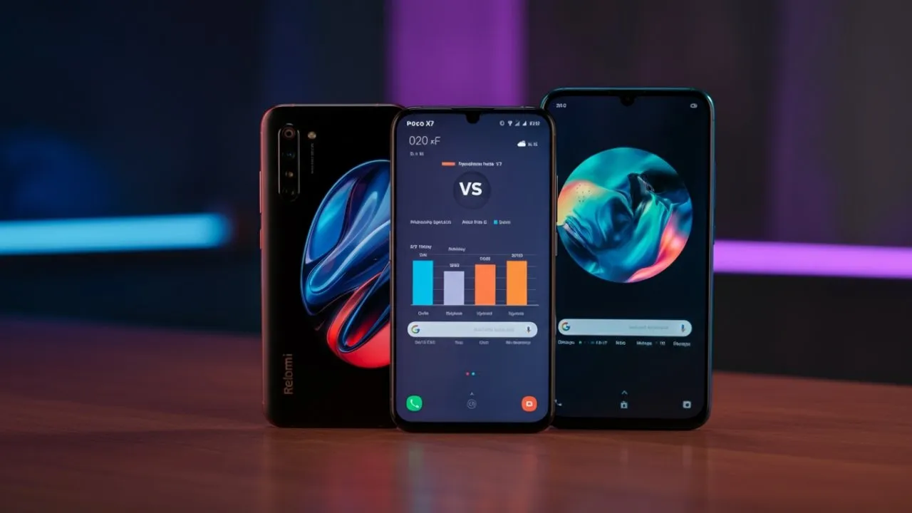 Smartphones para o Dia dos Namorados 2026: Redmi Note 14 vs Poco X7 vs Moto G15