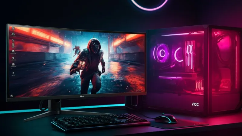 LG UltraGear vs AOC: Qual o Melhor Monitor Gamer?