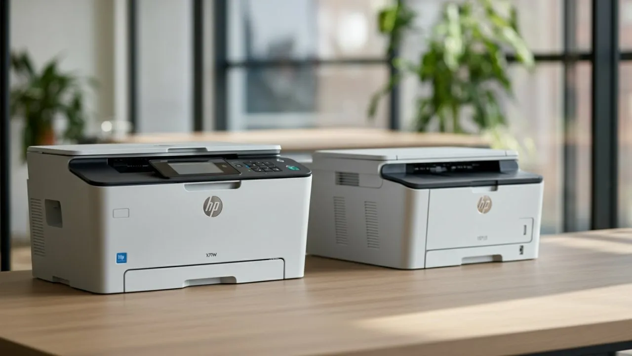 HP Laser 107a vs 107w: Qual impressora laser escolher?