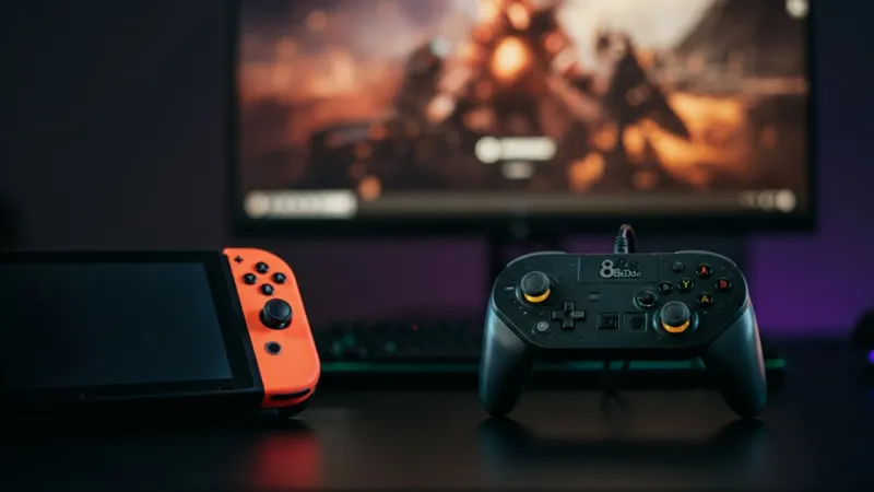 Joy-Con vs 8BitDo Ultimate: Qual o Melhor Controle para Nintendo Switch?