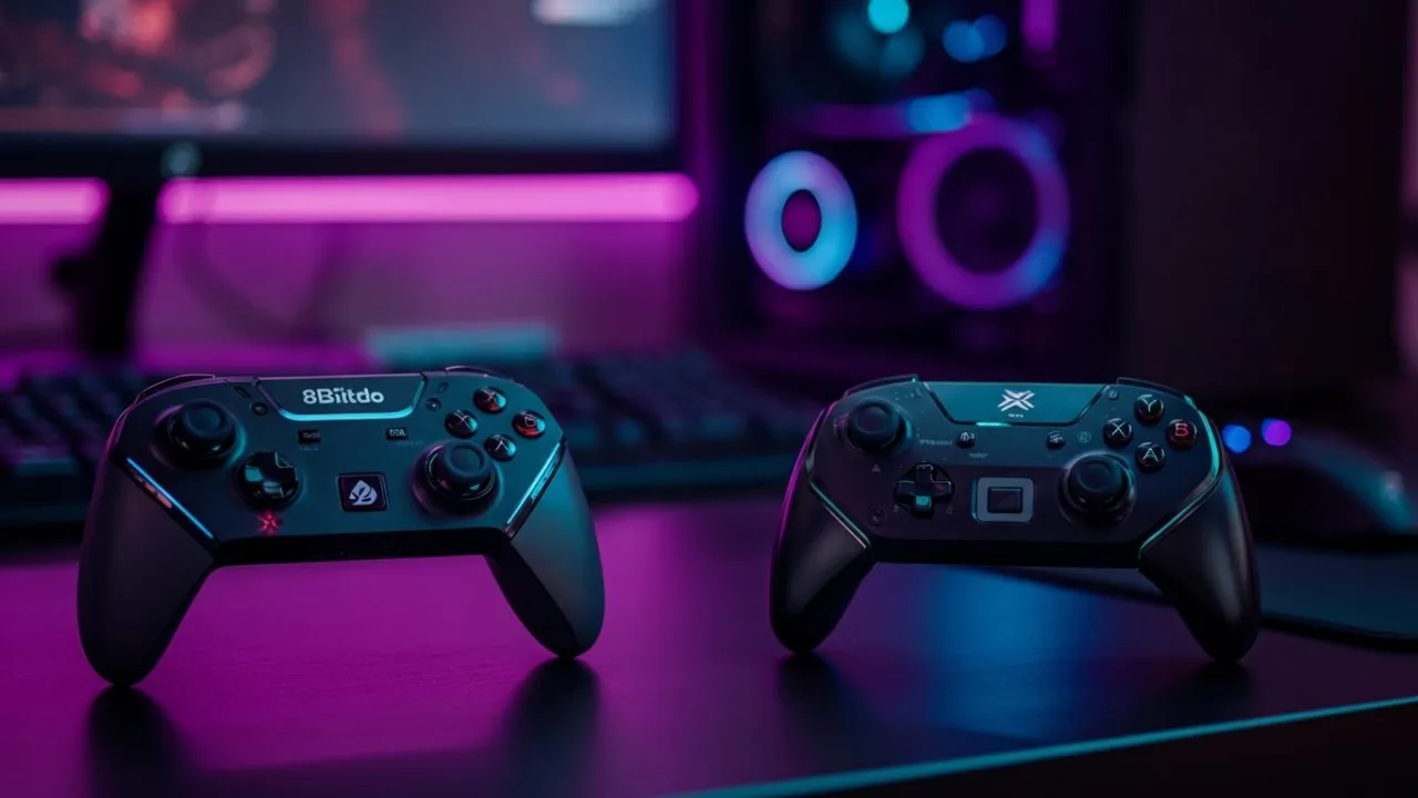 8BitDo Ultimate 2C ou Kit Genérico: Qual o Melhor Controle para PC?